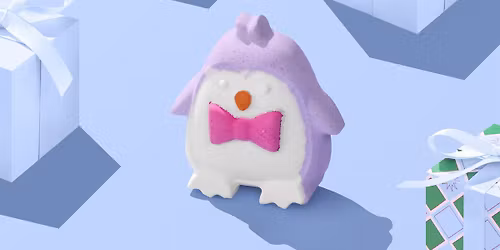 EXPERIENCE LUSH : BOMBE DE BAIN PENGUIN