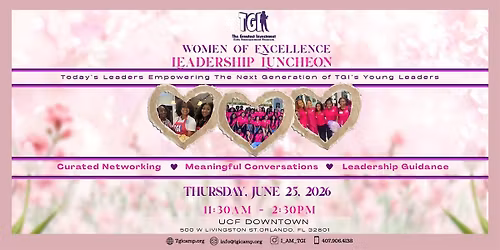 The Greatest Investment's Women of Excellence Leadership Luncheon
