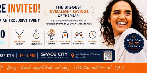 Invisalign Extravaganza: Sip, Shop & Smile