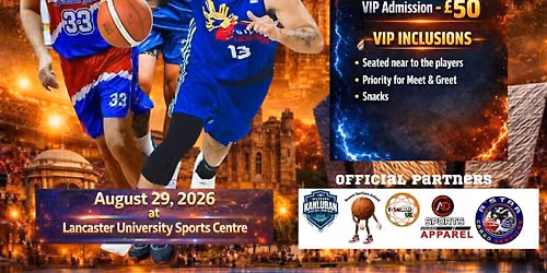 GILAS PILIPINAS LEGENDS SA LANCASTER UK
