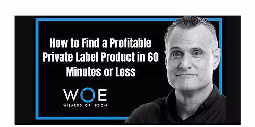 How to Find a Profitable Private Label Product in 60 Minutes or Less