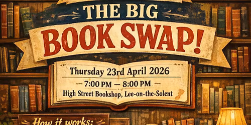 SOLD OUT - The Big Book Swap for World Book Night 2026