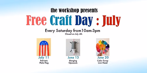 Free Craft Day | July 2026