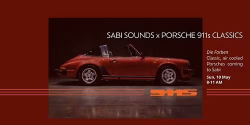 SABI SOUNDS x PORSCHE 911s CLASSICS