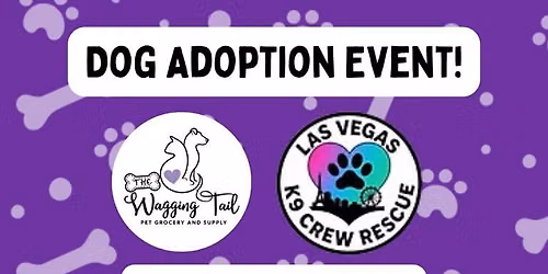 Dog Adoption Event With LV K9 Crew Rescue