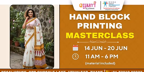 Hand Block Printing Masterclass