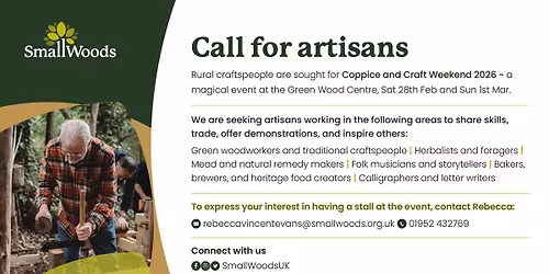 The Coppice to Craft Weekend