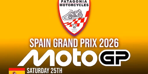 MOTO GP Viewing Party at Patagonia Motorcycles 2-28-2026