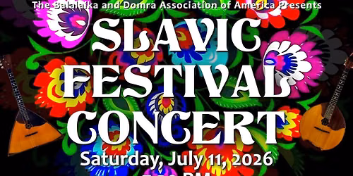 Slavic Festival Concert