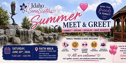Idaho SeneSisters Summer Meet and Greet