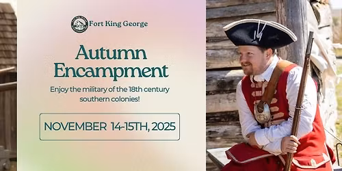 Autumn Encampment-MOVED TO NOV. 14-15TH!
