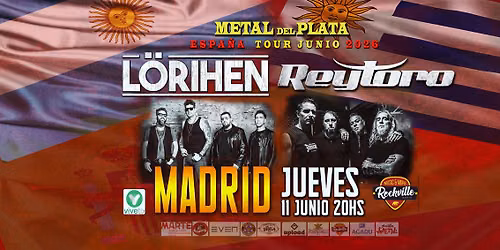 L\u00d6RIHEN \/ REYTORO MADRID JUEVES 11 JUNIO 19hs
