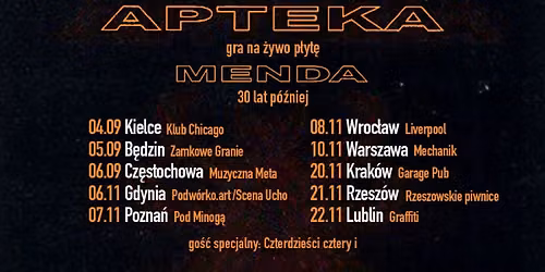 Apteka gra "Mendę" / Kielce / 04.09 — Chicago Kielce