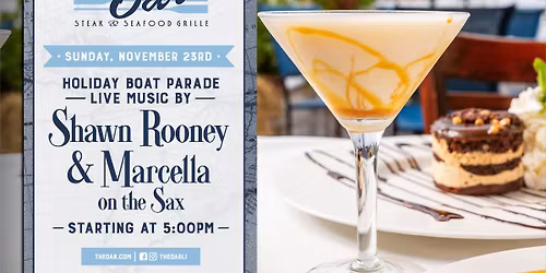 Holiday Boat Parade w\/ Shawn Rooney & Marcella on the Sax