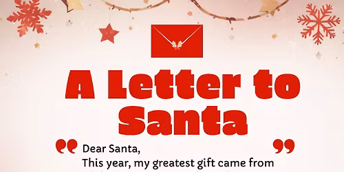 A letter to Santa