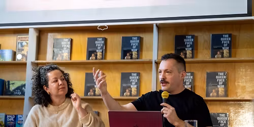 Queer Face of War - book presentation by the writer, photographer, and journalist J. Lester Feder