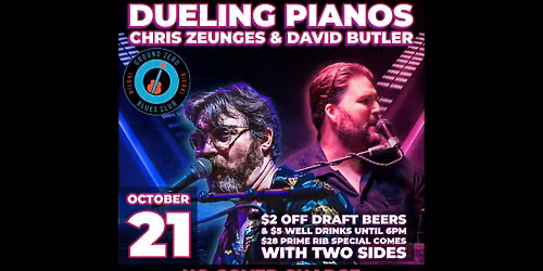 Dueling Pianos featuring Chris Zeunges & David Butler