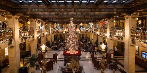 Davenport Hotel Christmas Tree Lighting Ceremony