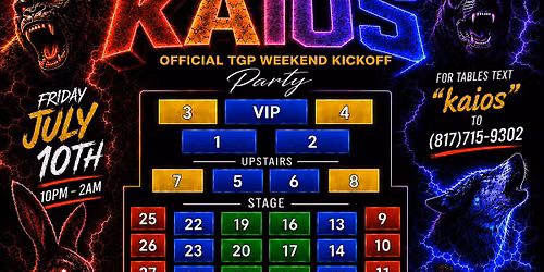 KAIOS DOME JULY 10th