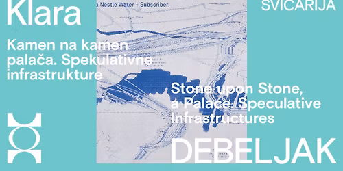 Otvoritev razstave Klare Debeljak, Kamen na kamen pala\u010da. Spekulativne infrastrukture