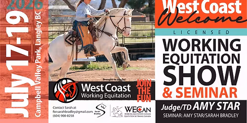 West Coast Welcome Working Equitation Show and Seminar