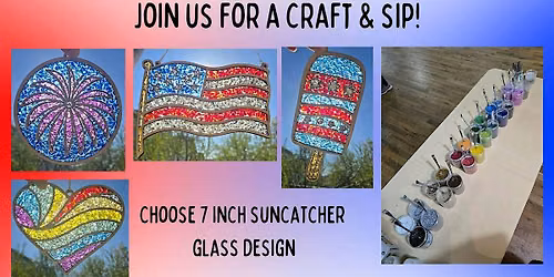 Craft & Sip - Glass Suncatcher Workshop - at Frolic Brewing!