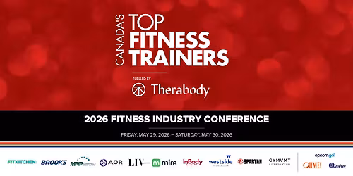 Canada's Top Fitness Trainers 2026 Canadian Fitness Industry Conference