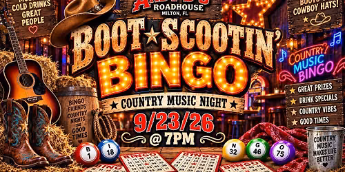Boot Scootin Bingo