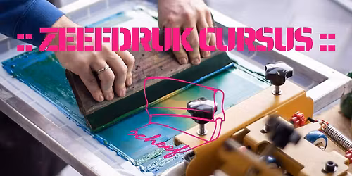 zeefdruk cursus maart