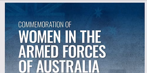 Commemoration of Women in the Armed Forces of Australia Service