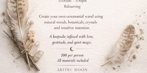 Mother\u2019s Day Wand Making Workshop 