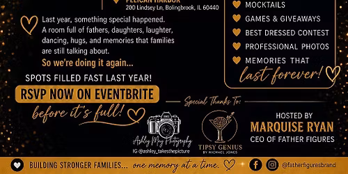 Daddy Daughter Dance 2026 | FREE Community Event