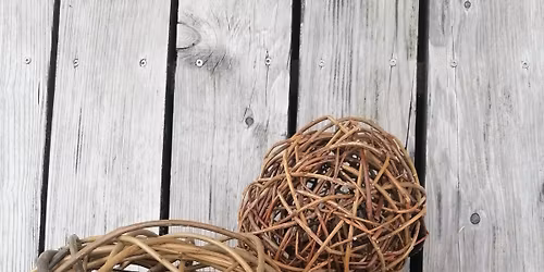 Atelier vannerie : tressages de No\u00ebl - boules et \u00e9toiles - ENCORE 3 places