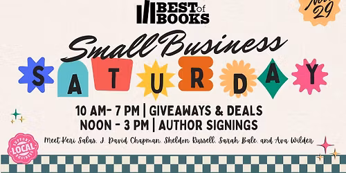 Small Business Saturday at Best of Books