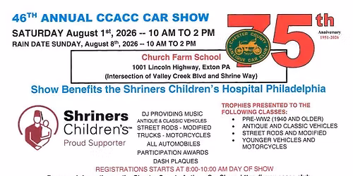 46th Annual Chester County Car Show