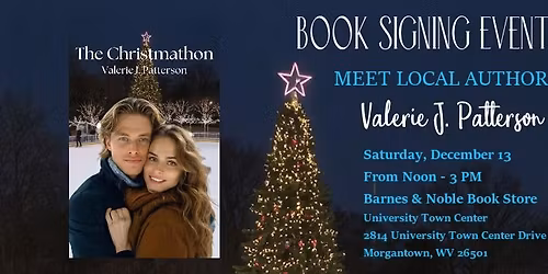 Christmas Book Signing Event at Barnes & Noble with Author, Valerie J. Patterson