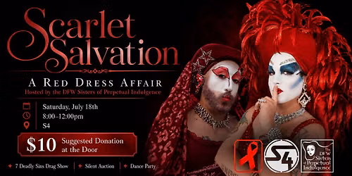 Scarlet Salvation: A Red Dress Affair
