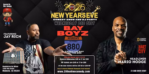 Bay Boyz NYE 2026