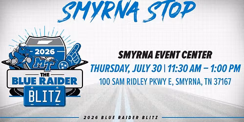 Blue Raider Blitz - Smyrna