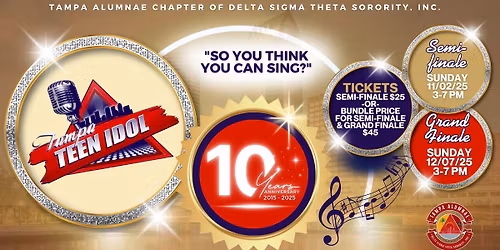 Tampa Teen Idol 2025: Celebrating 10 Years 
