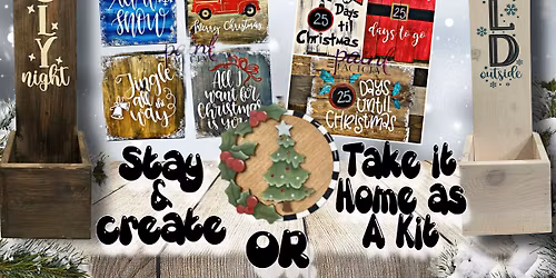 Winter Make n Take Small Business Saturday