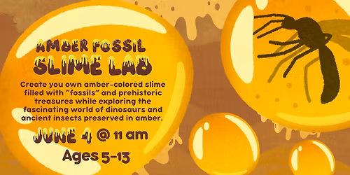 Amber Fossil Slime Lab