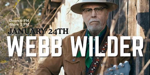 Webb Wilder at The Woodshop