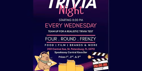 TRIVIA NIGHT at SPEAKEASY CENTRAL! 