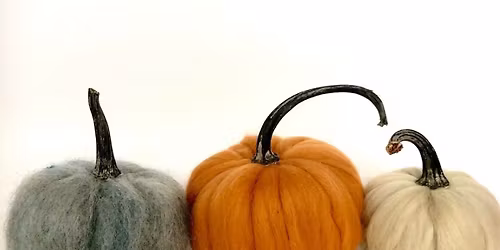 Felted Pumpkins