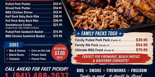 4th of July BBQ Togo 