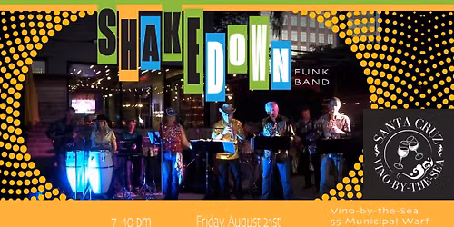 Come dancing at Vino-by-the-Sea in Santa Cruz