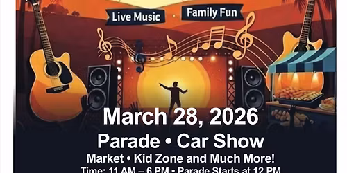 2026 Main Street Zephyrhills Founders Day Music Festival & Fish Fry