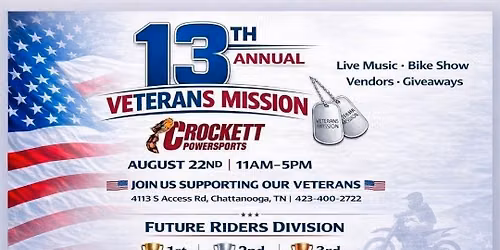 Sons of a Sinner playing at the 13th Annual Veterans Mission!