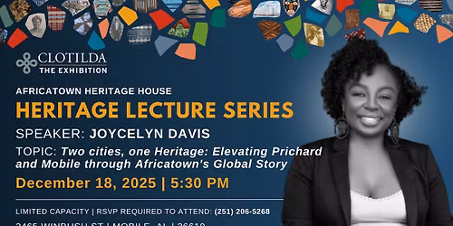 Heritage Lecture Series feat. Joycelyn Davis
